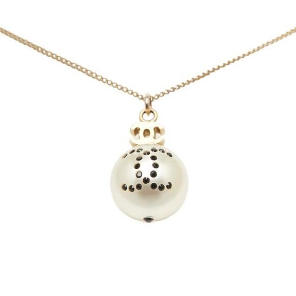 Chanel CC Coco Mark Pearl Necklace - Picture 1 of 5